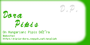 dora pipis business card